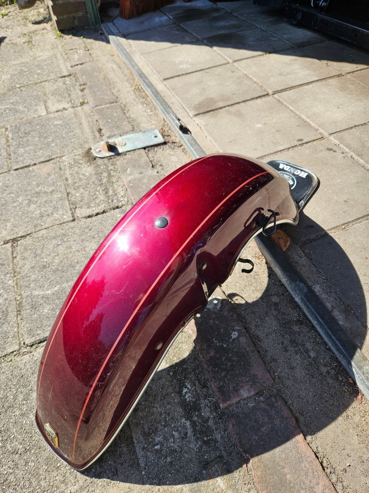 Rood spatbord Honda Goldwing GL1100 - Goede conditie, Ophalen of Verzenden