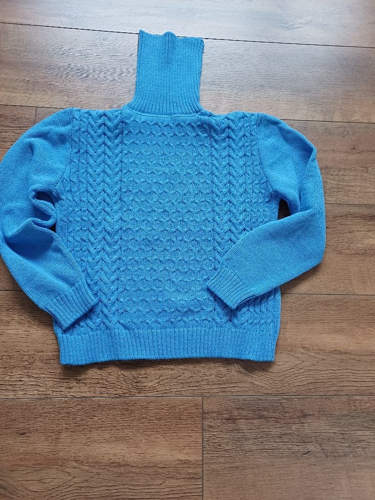 mooie blauwe coltrui 36, Kleding | Dames, Ophalen of Verzenden, Nieuw, Maat 36 (S), Blauw