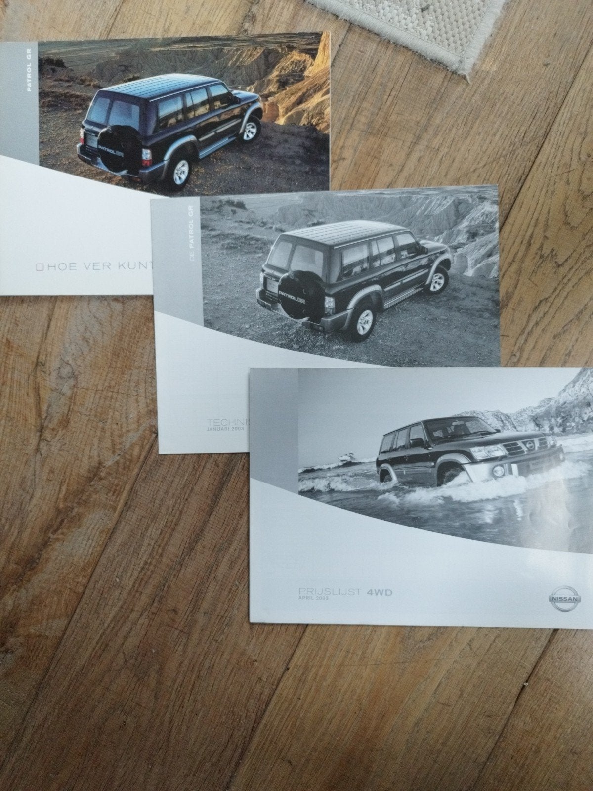 Nissan Patrol GR brochure, technische gegevens en prijslijst, Ophalen of Verzenden, Zo goed als nieuw, Nissan, NISSAN