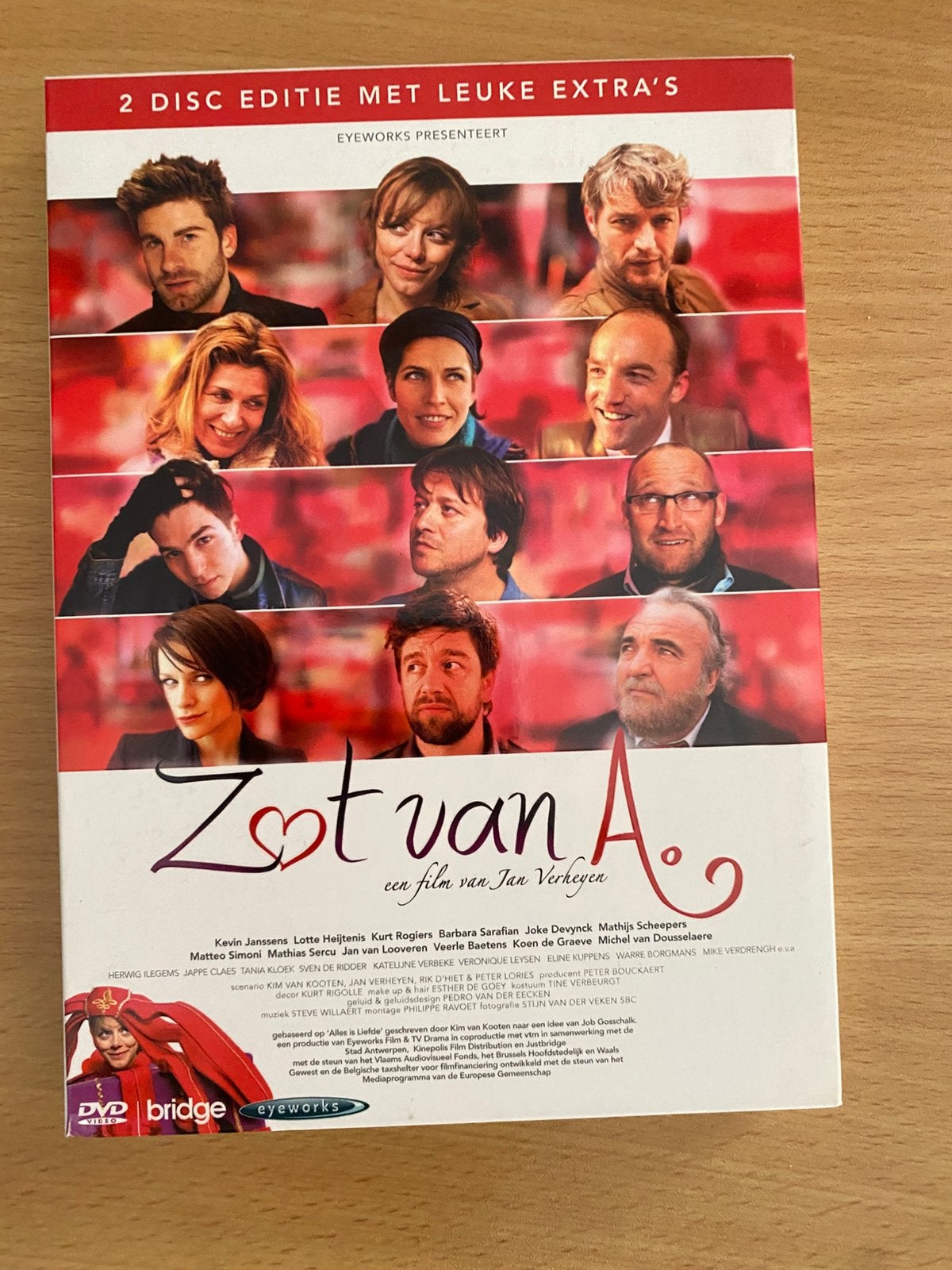 Zot Van A (Vlaamse film), Ophalen of Verzenden, Zo goed als nieuw, Romantiek, Nederlands