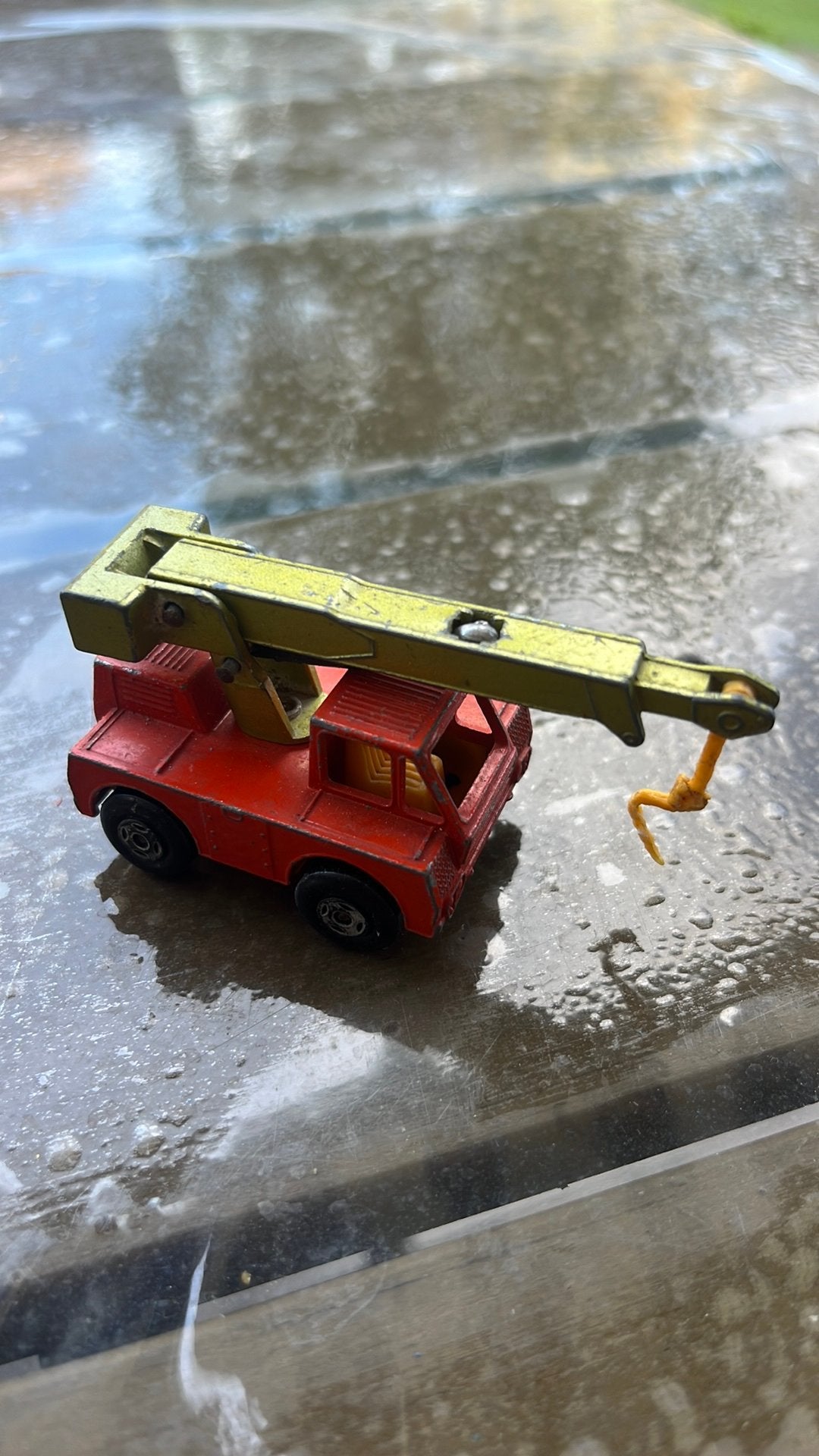 LESNEY MATCHBOX NO. 42 IRON FAIRY CRANE, Ophalen of Verzenden, Gebruikt