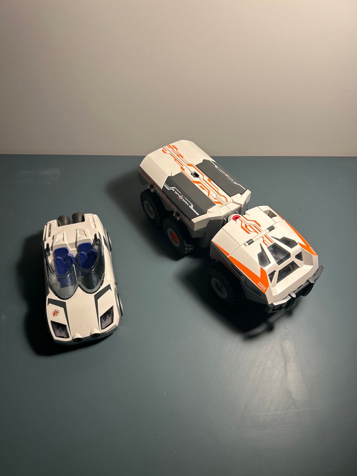 Playmobil 9255 Spy Team Command Truck en Spy Racer, Ophalen of Verzenden, Gebruikt, Jongen of Meisje