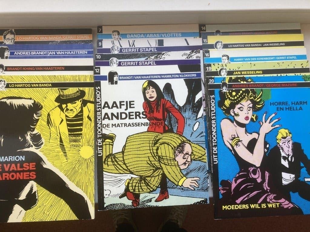 13 x  Het Stripschap Uit de Toonder Studio zeer goede straat, Boeken, Meerdere stripboeken, Ophalen of Verzenden, Zo goed als nieuw