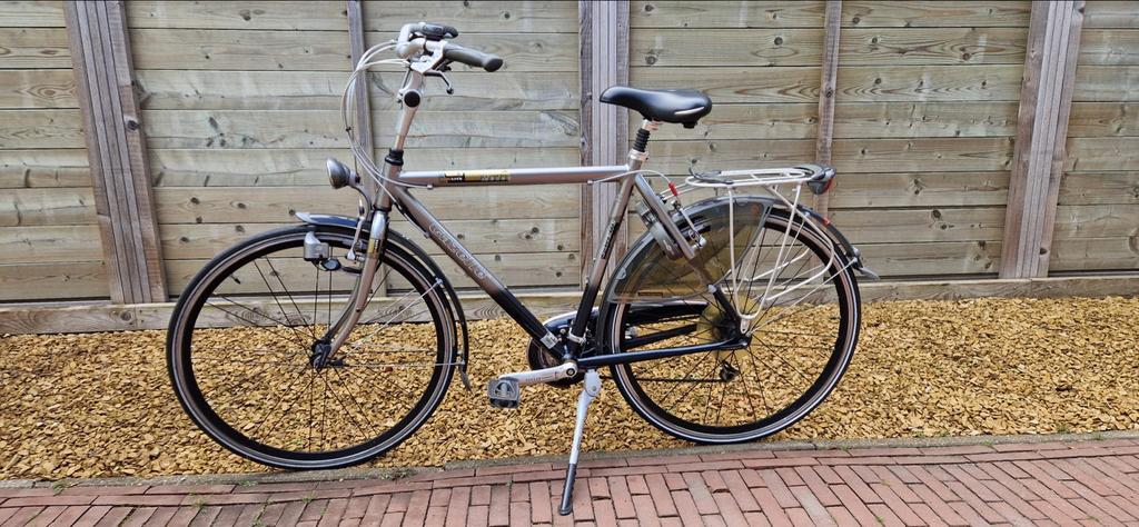 Gazelle Medeo Herenfiets Alu Lite 28 inch, frame 58, Fietsen en Brommers, Velgrem, Versnellingen, Ophalen of Verzenden, Zo goed als nieuw