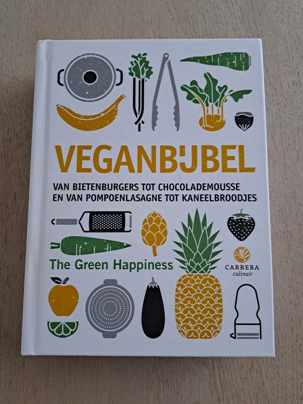 VEGANBIJBEL - The Green Happiness, Ophalen of Verzenden, Zo goed als nieuw