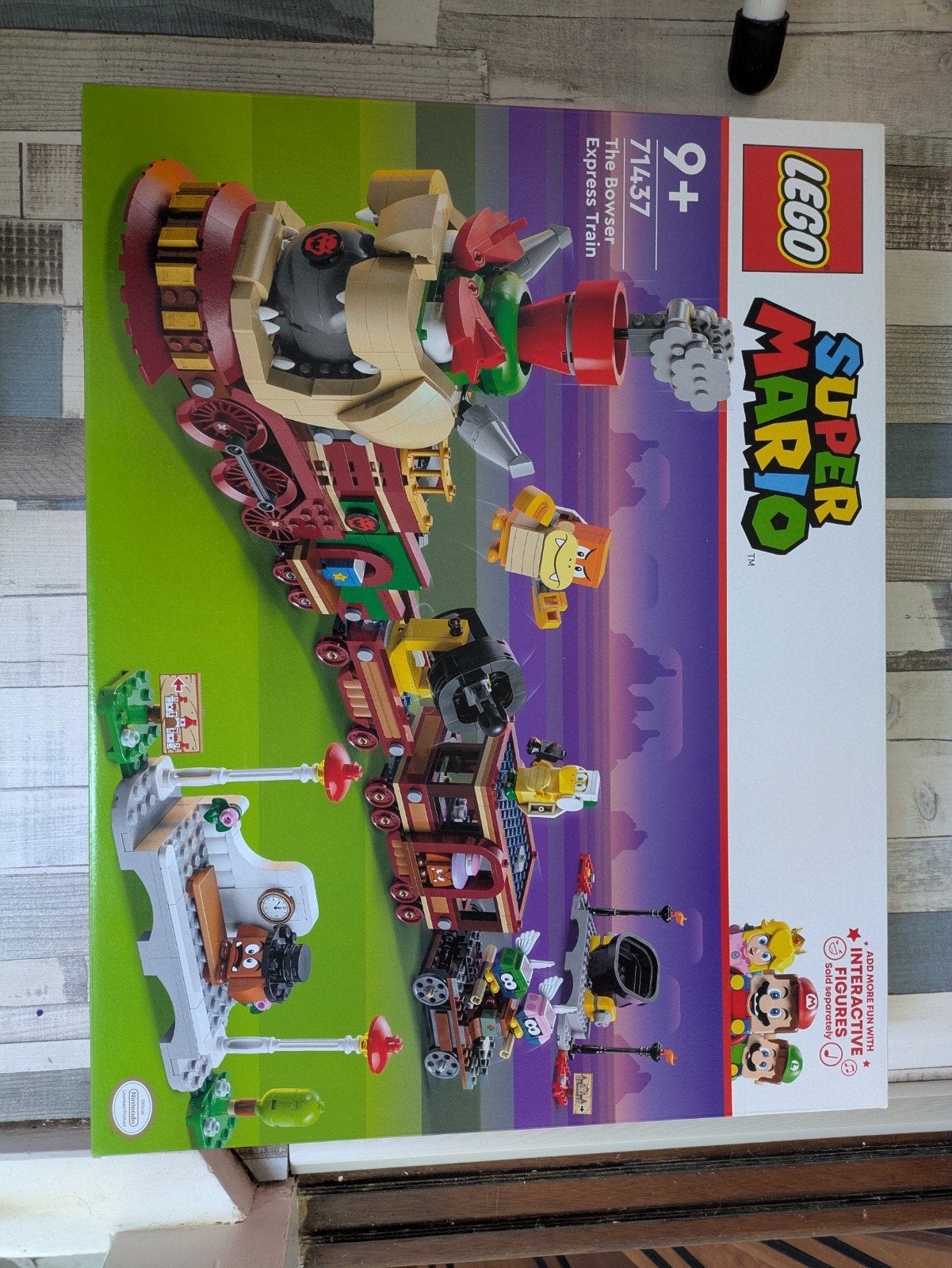 LEGO Super Mario De Bowser Exprestrein (71437), Kinderen en Baby's, Overige thema's, Lego, Nieuw, Ophalen of Verzenden