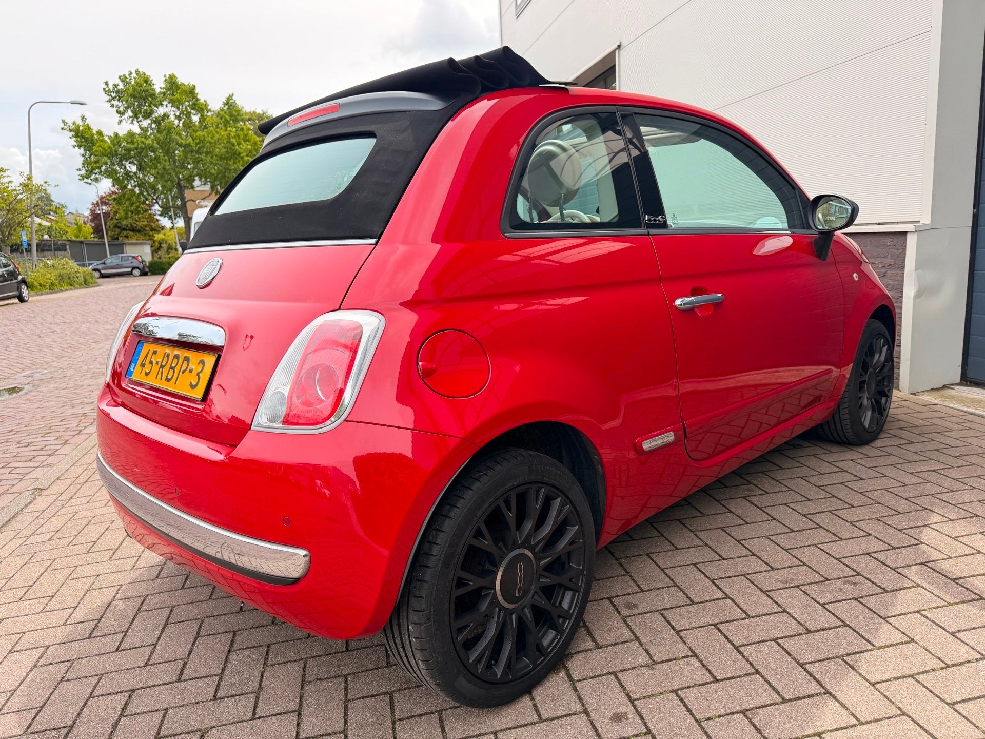 Fiat 500 C 1.2 Lounge/Cabrio/1eigenaar/Automaat/Airco/Elek-p, Auto's, Euro 5, Gebruikt, 1242 cc, 4 cilinders