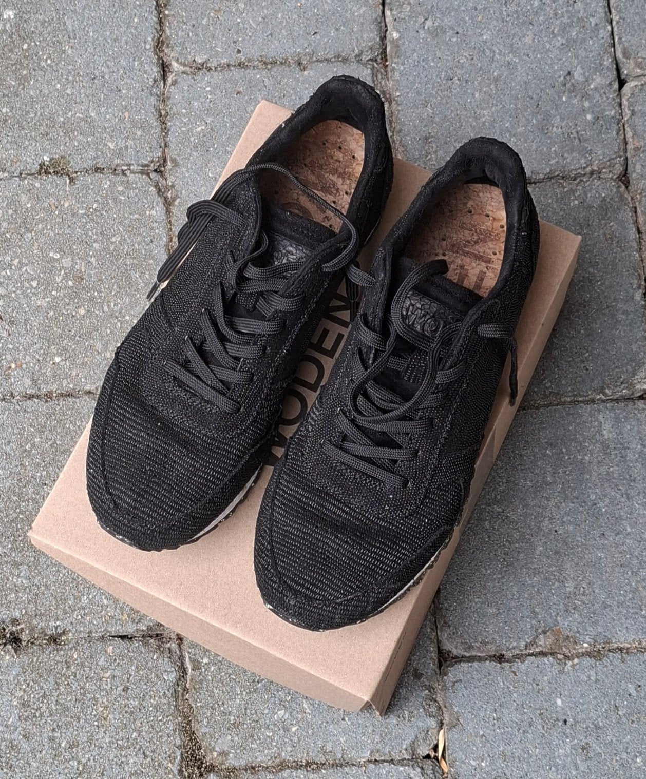 Woden sneakers maat 38 zwart, Zwart, Ophalen of Verzenden, Woden, Sneakers of Gympen