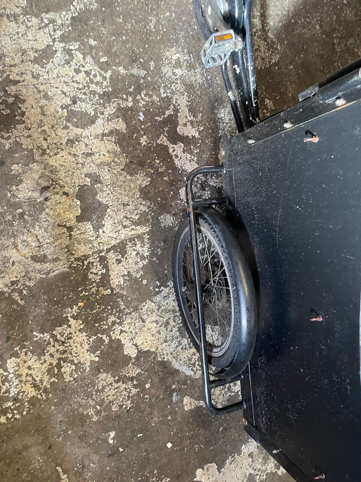 Bakfiets opknappen aluminium frame cargo bike, Fietsen en Brommers, Fietsen | Bakfietsen, Ophalen, Gebruikt