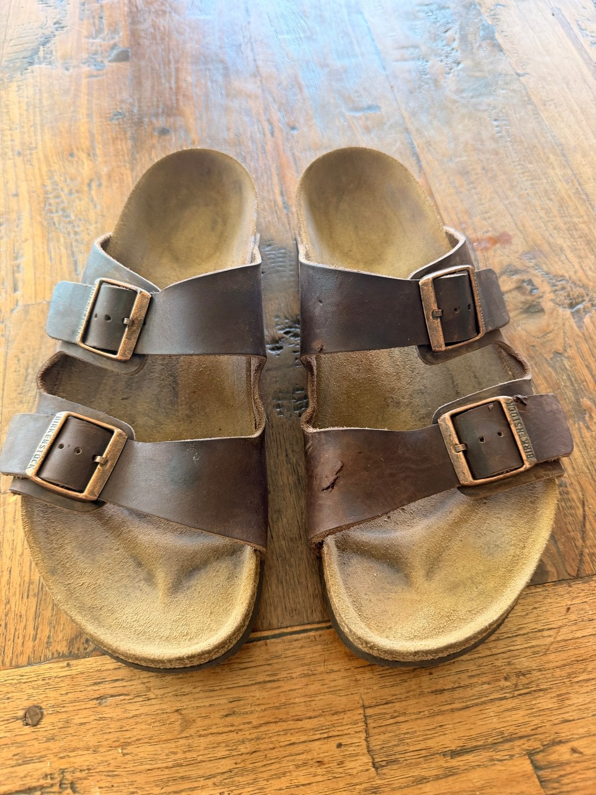 Birkenstock Arizona Sandalen - Maat 44, Ophalen of Verzenden, Gedragen, Bruin