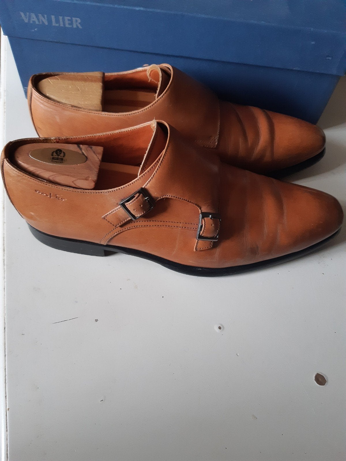 van lier  7.5 (41.5), Ophalen, Zo goed als nieuw, Bruin