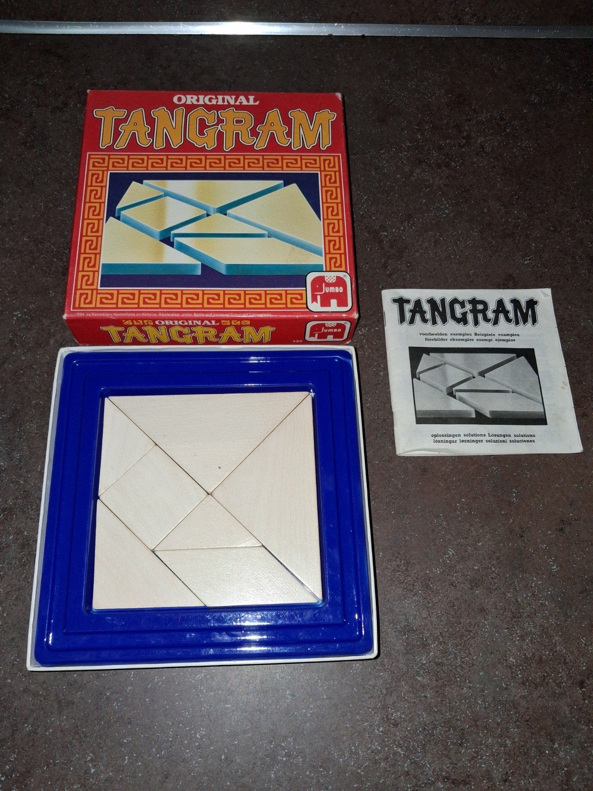 Tangram 1984 Jumbo, Hobby en Vrije tijd, Ophalen of Verzenden, Zo goed als nieuw