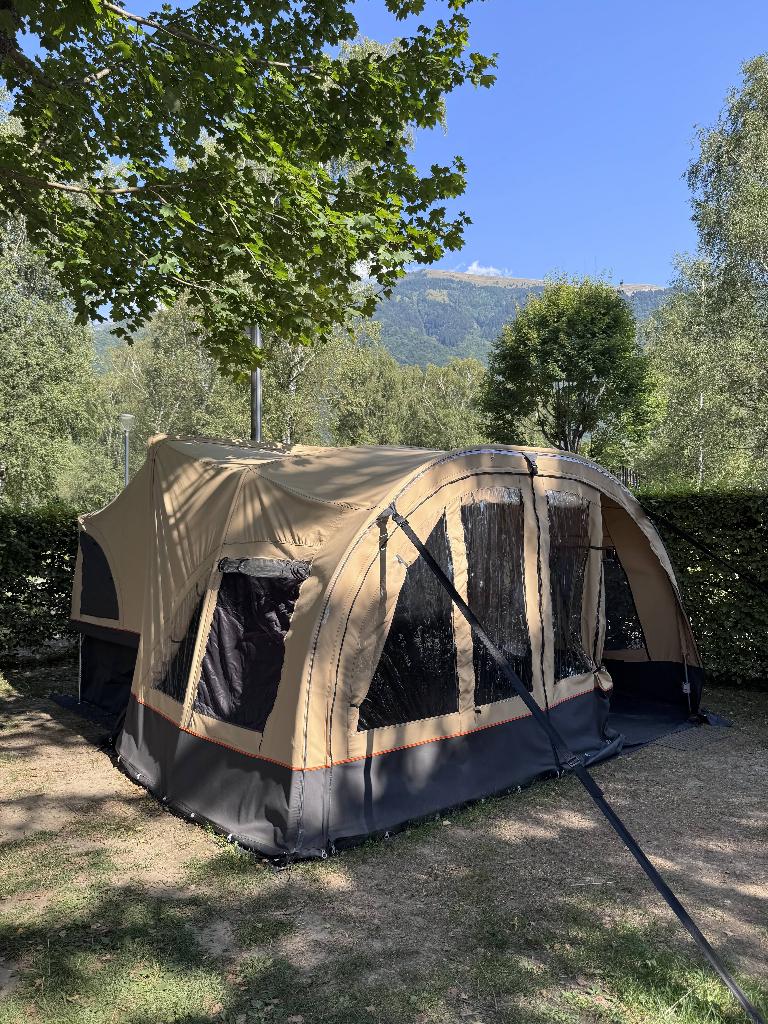 Alpenkreuzer Campfire vouwwagen (incl. luifel en meshpanel), Ophalen, Alpenkreuzer, Meerkleurig, Tot en met 6