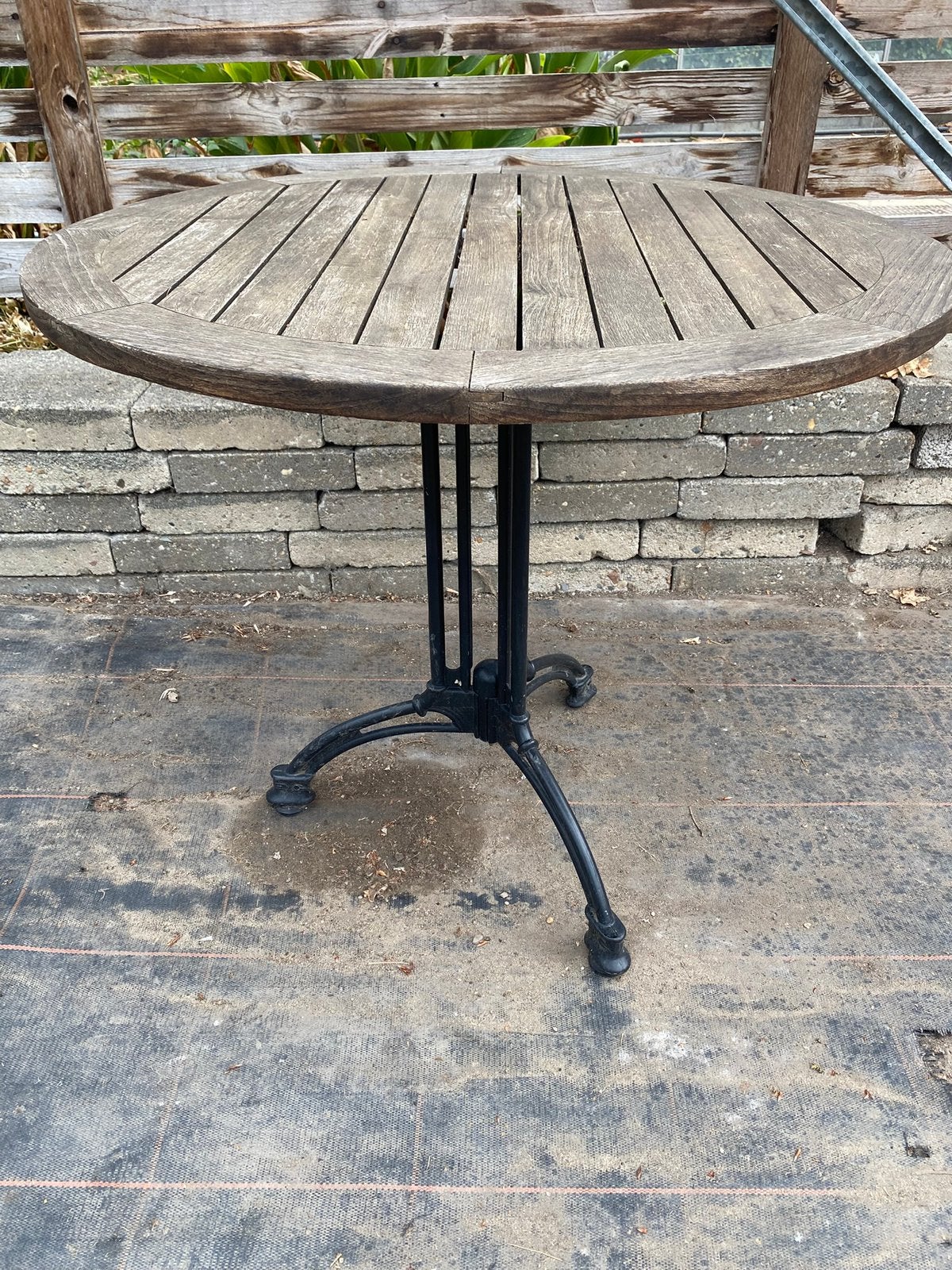 Horeca terrastafels, Tuin en Terras, Ophalen, Gebruikt, Rond, Hout