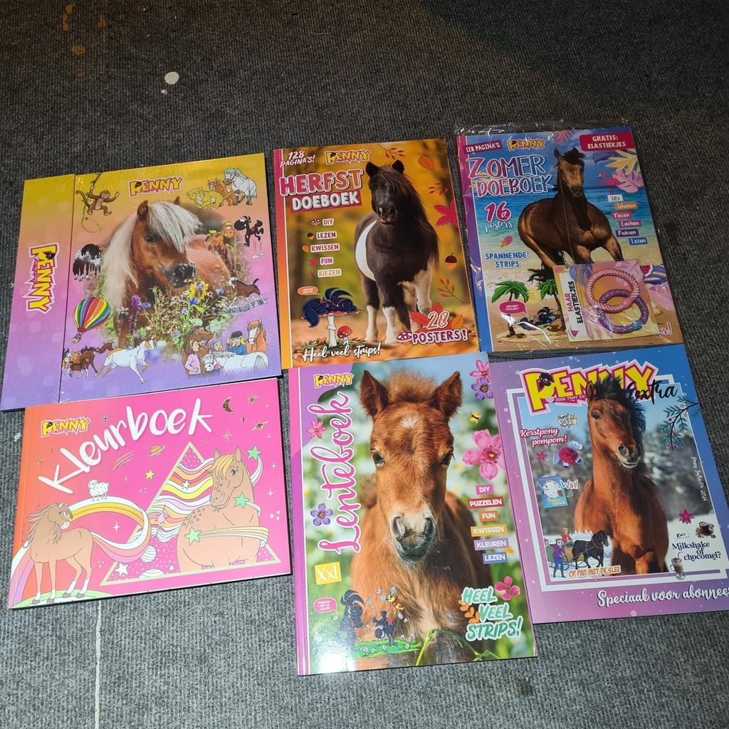 Penny Magazine Doeboeken en Ringbandhouder Kleurboek, Ophalen of Verzenden