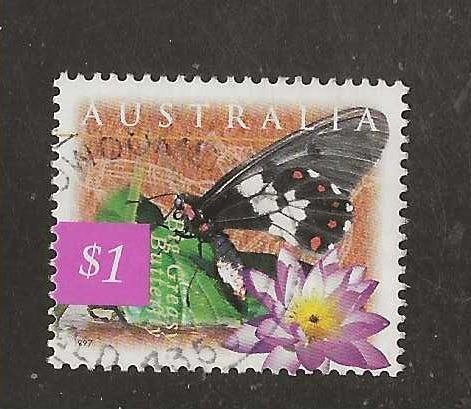 Australië; 1685 Vlinders, Verzenden, Gestempeld