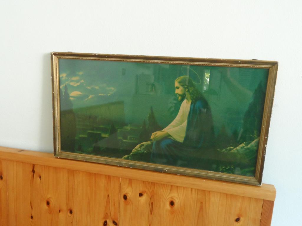 Schilderij jezus - print, Ophalen