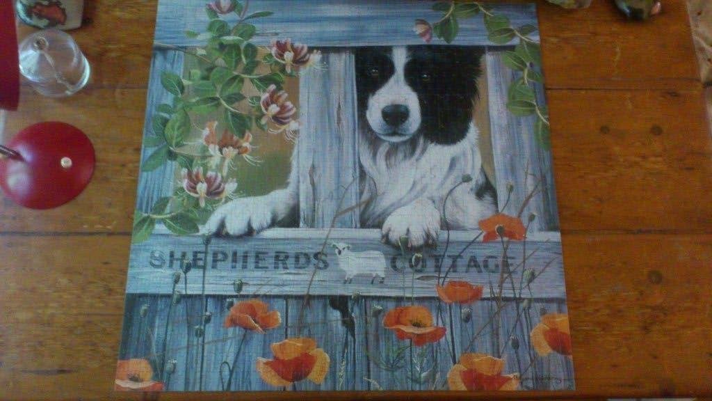 Otter House - Shepherd's Cottage - 1000 Stukjes - Compleet, Ophalen, 500 t/m 1500 stukjes, Gebruikt, Legpuzzel