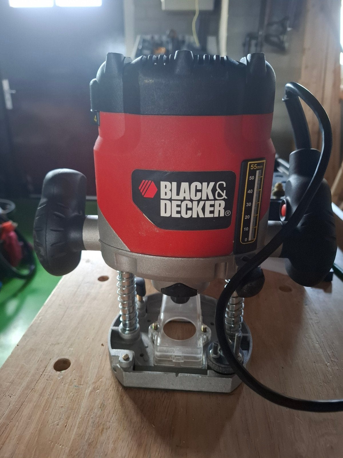 Black & Decker Bovenfrees met koffer, Gebruikt, Ophalen of Verzenden, Black & Decker, Bovenfrees