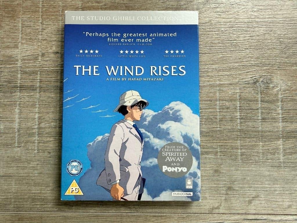 DVD The Wind Rises - Nieuw Sealed - UK import Studio Ghibli, Alle leeftijden, Ophalen of Verzenden, Nieuw in verpakking, Amerikaans
