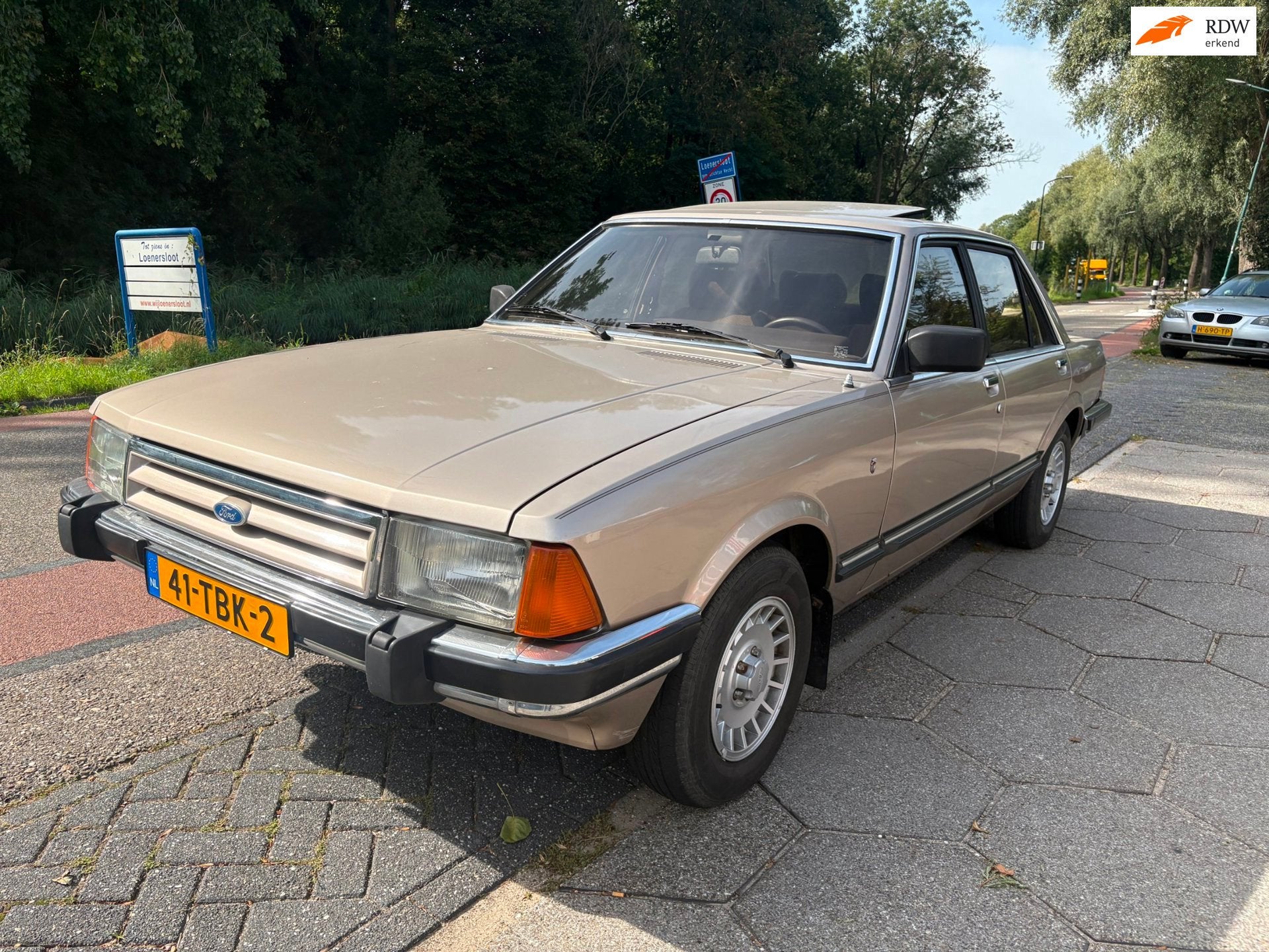 Ford Granada 2800 Ghia V6 AUTOMAAT!, Auto's, Automaat, Dealer onderhouden, Gebruikt, Overige modellen
