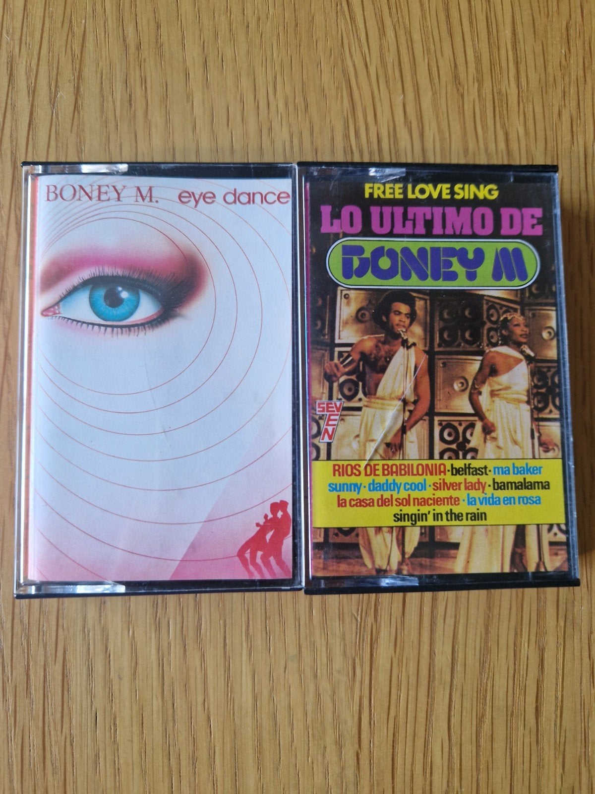 Boney M. – Eye Dance & Lo Ultimo de Boney M cassettes, Cd's en Dvd's, Cassettebandjes, Gebruikt, 2 t/m 25 bandjes, Ophalen of Verzenden