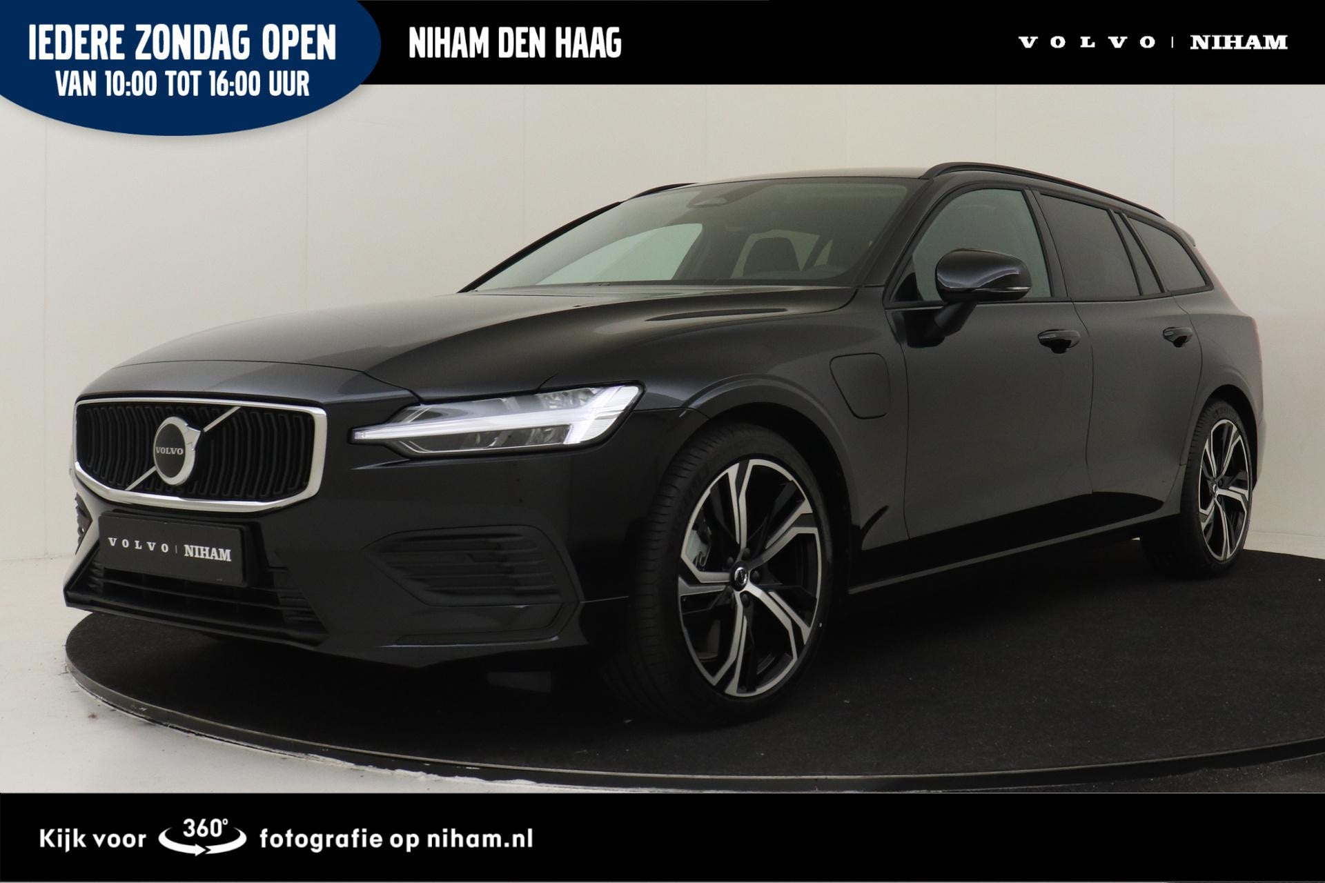 Volvo V60 T6 PLUG-IN HYBRID AWD ESSENTIAL -LEDER|ADAP.CRUISE, Auto's, Automaat, 12 maanden, Lichtsensor, Euro 6