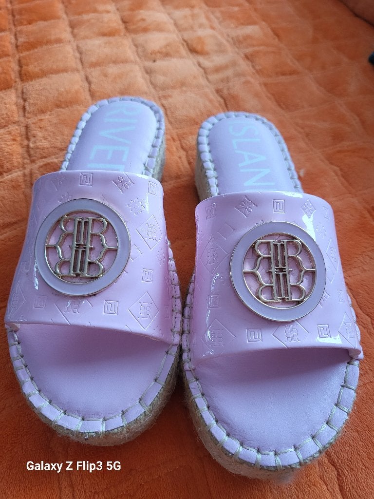 Limited edition River Island dames schoenen, Schoenen met lage hakken, Ophalen of Verzenden, Zo goed als nieuw, Roze