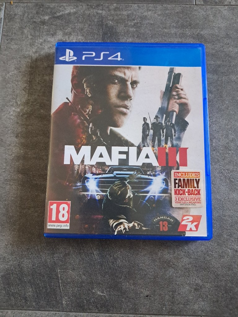 PS4 Game: Mafia III (3) Zo goed als Nieuw!, Spelcomputers en Games, Avontuur en Actie, Vanaf 18 jaar, 1 speler, Ophalen of Verzenden