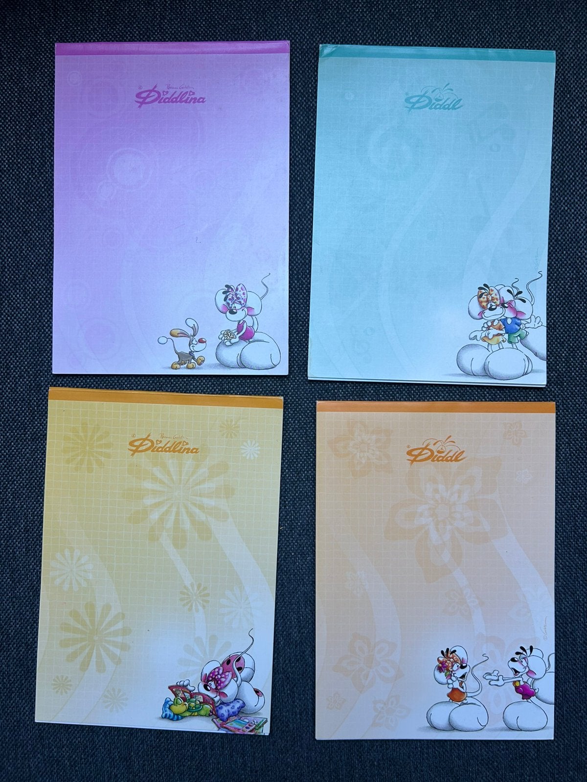 Zeldzame diddl blaadjes set, Verzamelen, Ophalen of Verzenden, Zo goed als nieuw, Papier, Kaart of Schrift