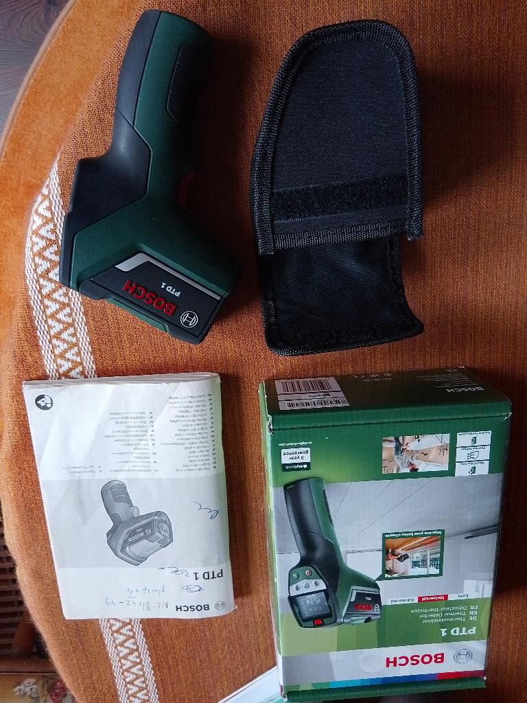 Bosch PTD 1 Thermodetector, Doe-het-zelf en Verbouw, Meetapparatuur, Ophalen of Verzenden, Zo goed als nieuw, Temperatuur