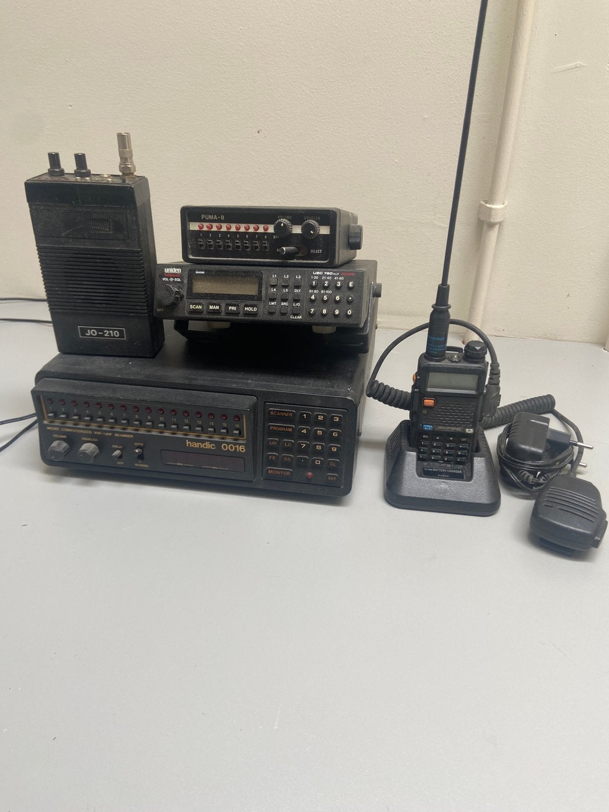 Scanners, Ophalen, Gebruikt