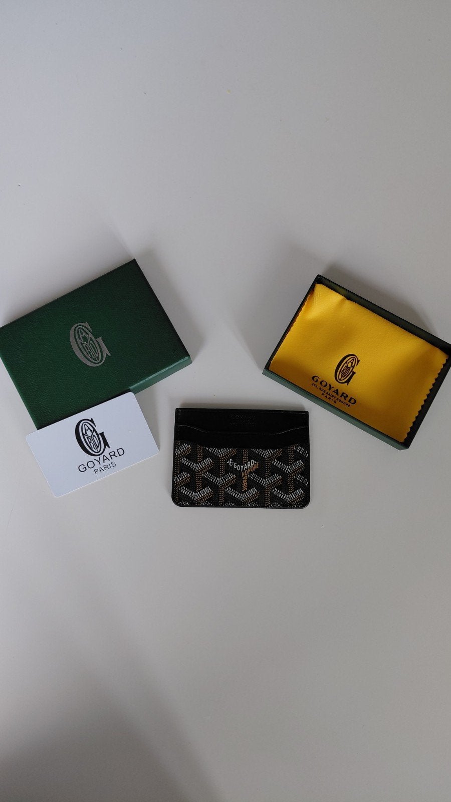 Goyard wallet, Verzenden, Nieuw, Zwart