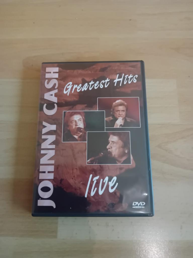 Johnny Cash Greatest Hits Live DVD, Vanaf 12 jaar, Ophalen of Verzenden, Gebruikt, Muziek en Concerten