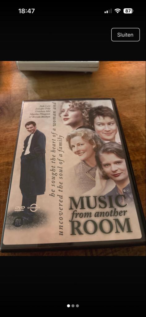 Music from Another Room DVD - Romantische Komedie, Cd's en Dvd's, Dvd's | Komedie, Alle leeftijden, Verzenden, Gebruikt, Romantische komedie