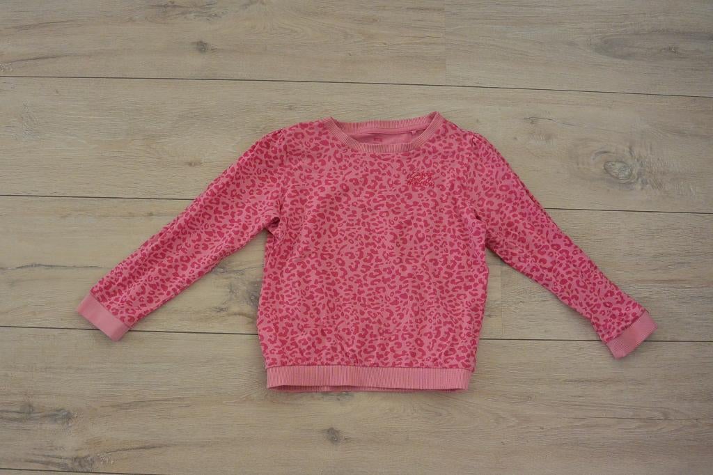 We - Dunne roze sweater - 110/116, Gebruikt, Meisje, We, Trui of Vest