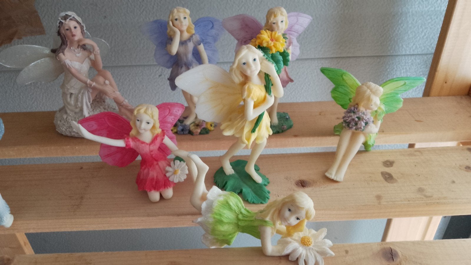 Elfjes fee eenhoorn beeld poppen, Ophalen of Verzenden