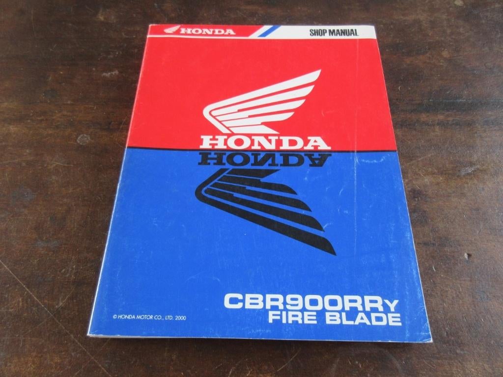 Honda CBR900RR Fireblade werkplaatshandboek manual, Motoren, Handleidingen en Instructieboekjes, Honda, Ophalen of Verzenden