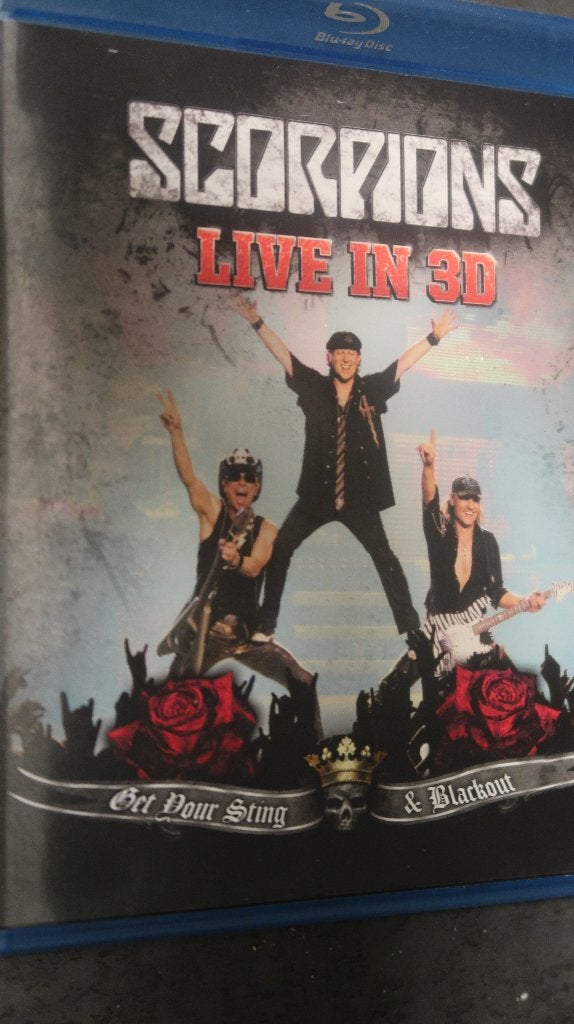 Scorpions - Live in 3D, Muziek en Concerten, Verzenden, Concert, 3D Blu-ray