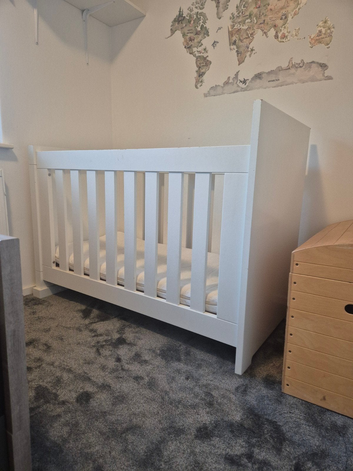 GRATIS ledikant babybed, Kinderen en Baby's, Babywiegjes en Ledikanten, Ophalen, Gebruikt, Ledikant
