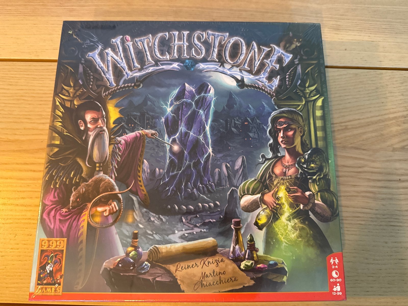 Witchstone Bordspel - Nieuw in gesealde verpakking, Drie of vier spelers, Ophalen of Verzenden, Nieuw