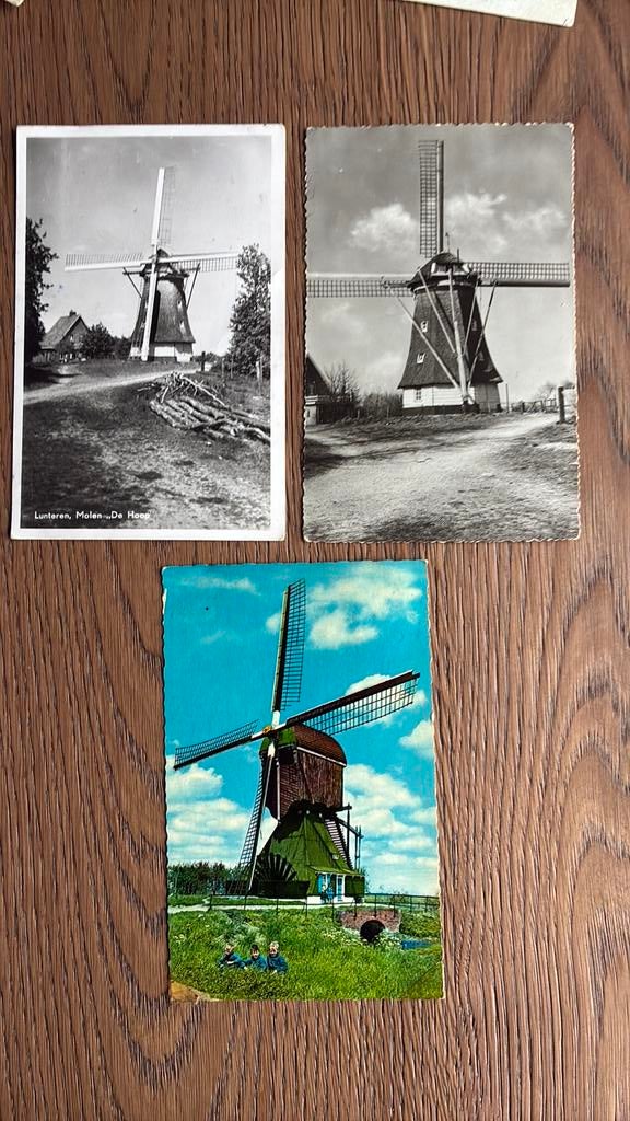 Molen. Hellouw en Lunteren, Verzamelen, Ophalen of Verzenden, Gelderland