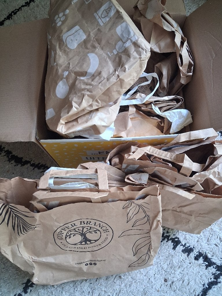 ️♻️ Gratis op te halen papieren tasjes papier, Diversen, Ophalen, Gebruikt