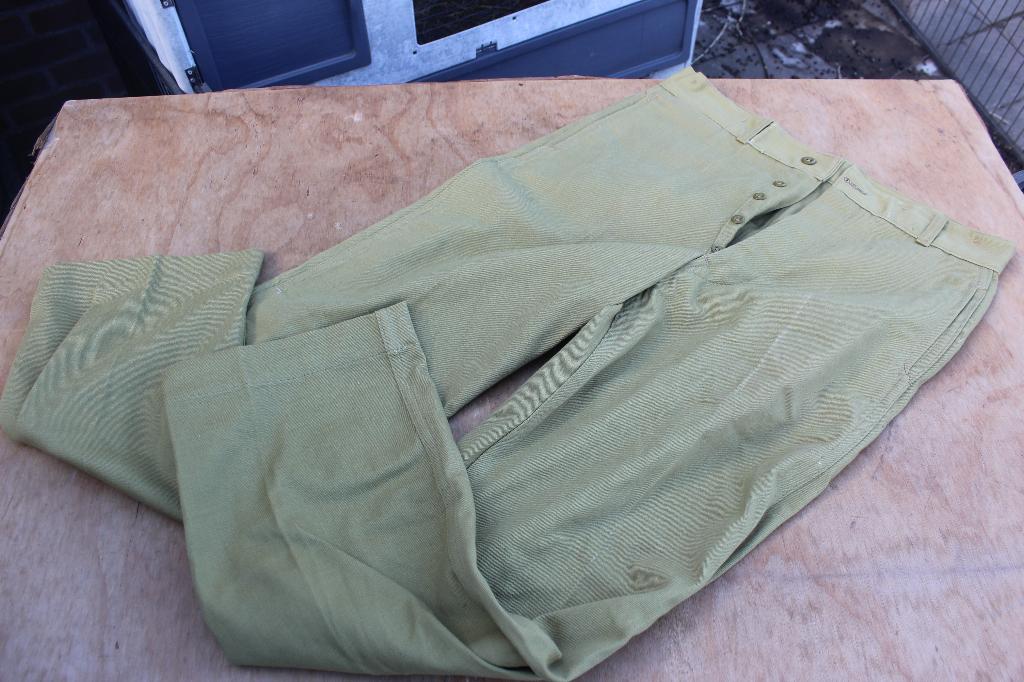Canadese Katoenen Broek Trousers  1940 Gedateerd Canada, Verzamelen, Militaria | Tweede Wereldoorlog, Ophalen of Verzenden, Overige gebieden