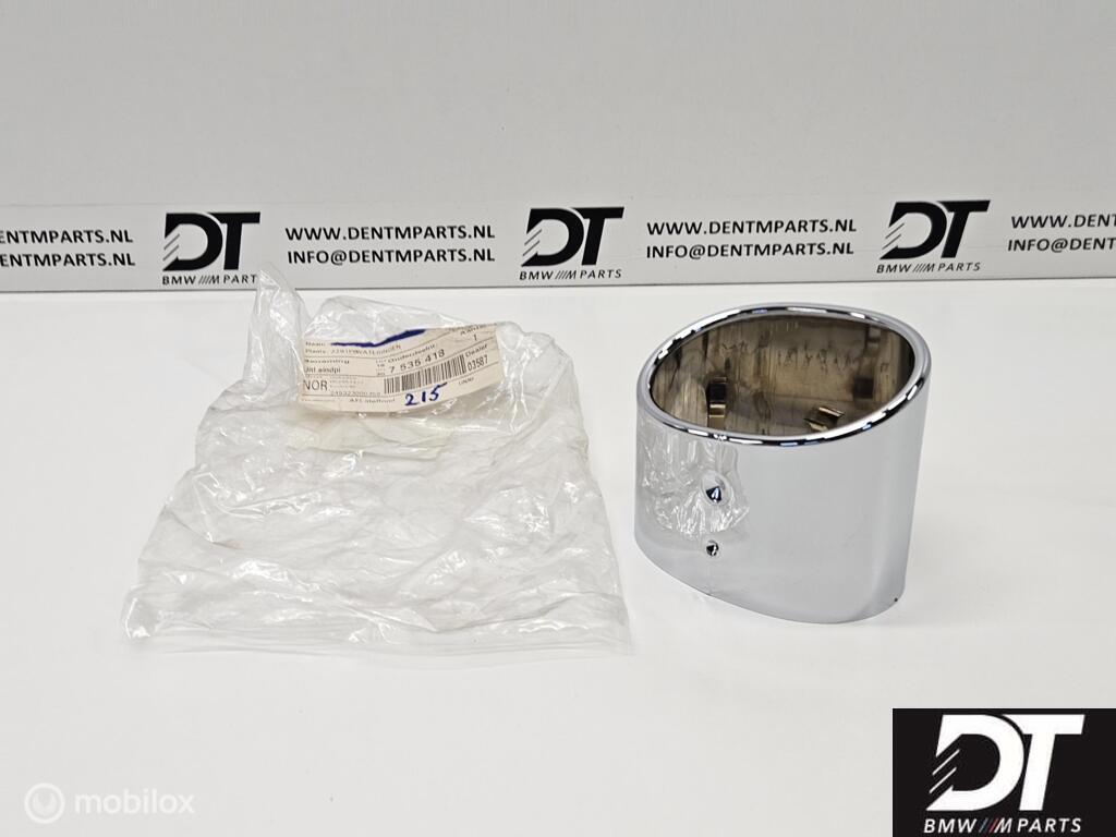 Uitlaatsierstuk chrome BMW E60 E61 520d 520i 18307535418, Auto-onderdelen, Uitlaatsystemen, Nieuw, Ophalen of Verzenden