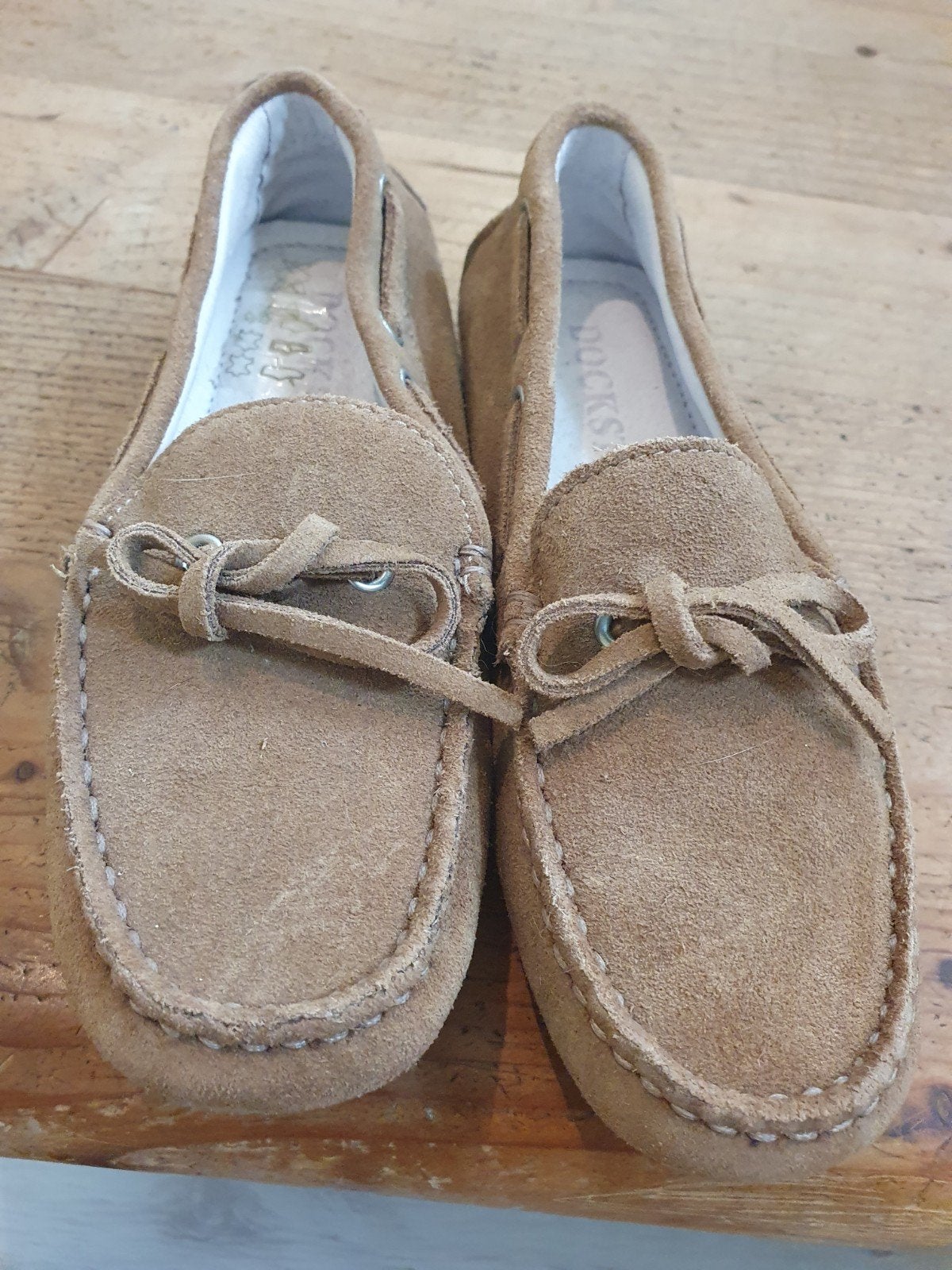 Docksteps suède mocassins - Maat 30, Ophalen, Bruin, Instappers, Docksteps
