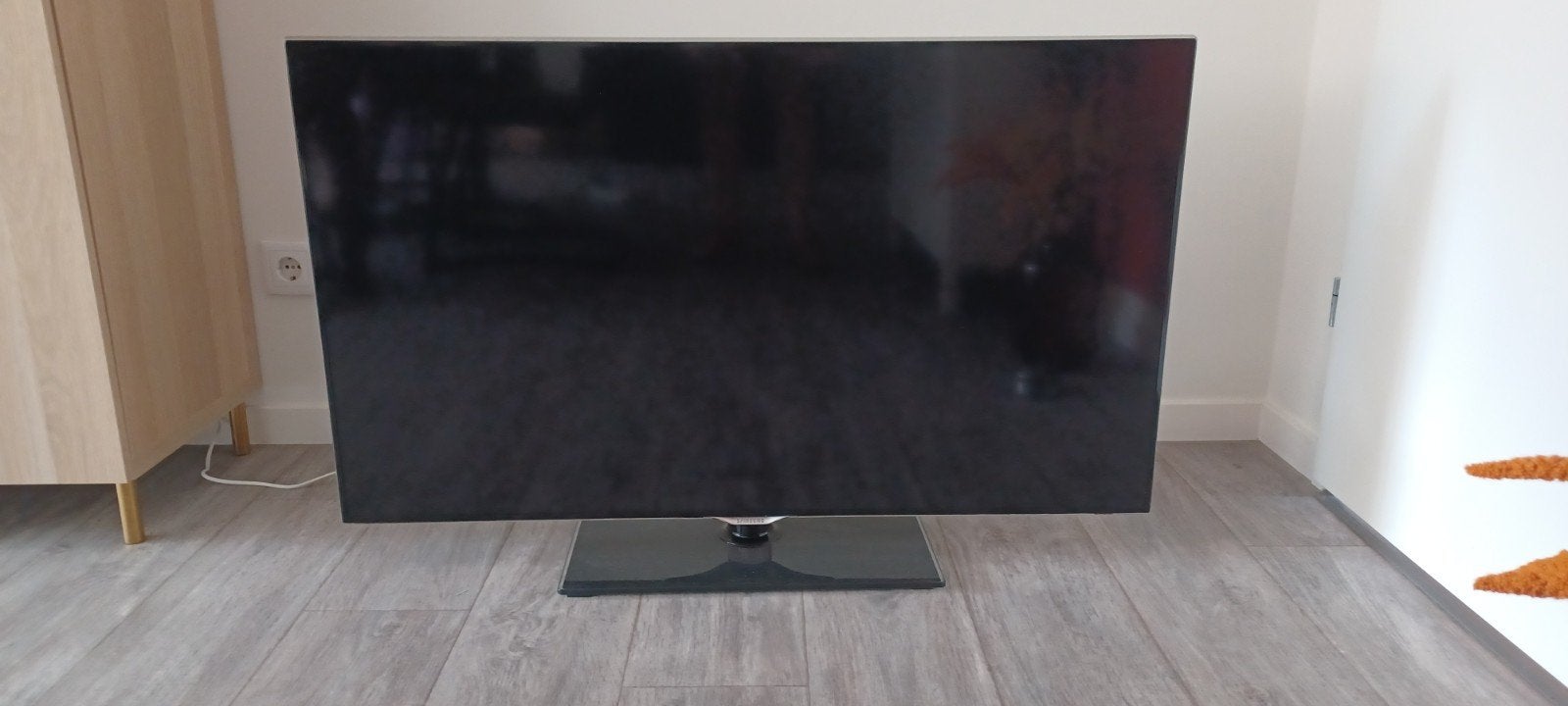 Samsung LED tv 46 inch zwart, Ophalen, LED, Zo goed als nieuw, Samsung