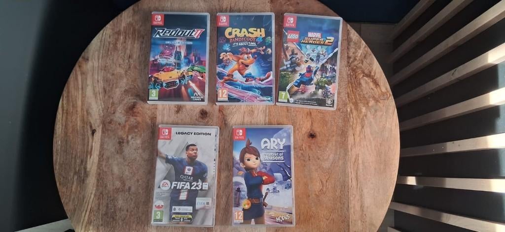 Nintendo Switch games, Spelcomputers en Games, Games | Nintendo Switch, Avontuur en Actie, Verzenden, 1 speler, Zo goed als nieuw