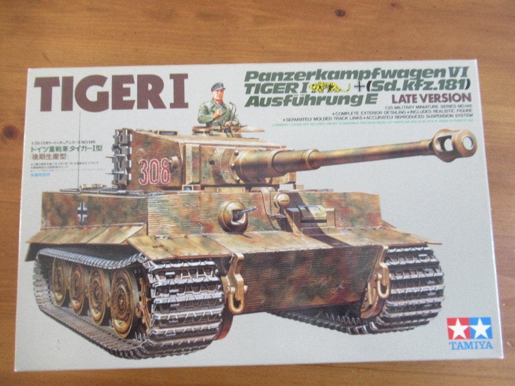 Tiger I ausf.E - late version (Tamiya 1/35) + extra's, Tank, 1:32 tot 1:50, Nieuw, Ophalen of Verzenden