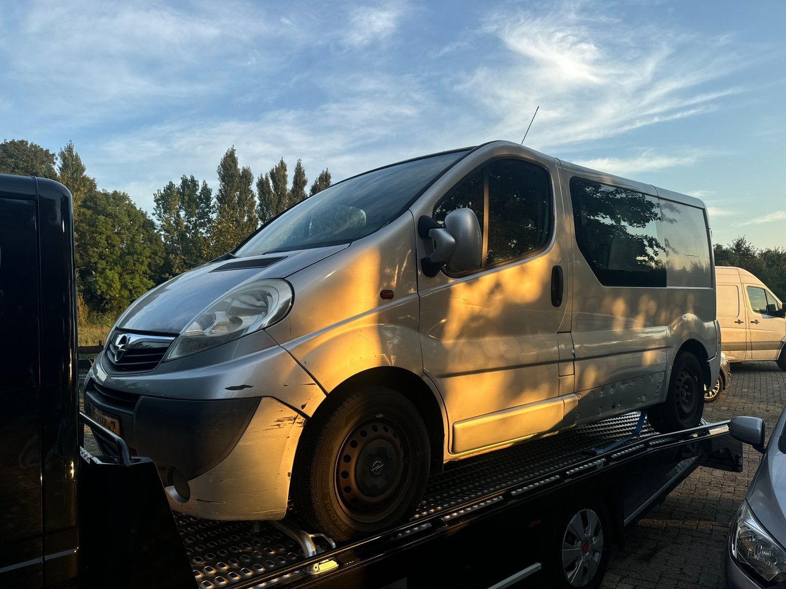 Opel Vivaro 2.0 Cdti L1h1 DUBBEL CABINE 2008 AIRCO, Auto's, Voorwielaandrijving, Stof, 1995 cc, 4 cilinders